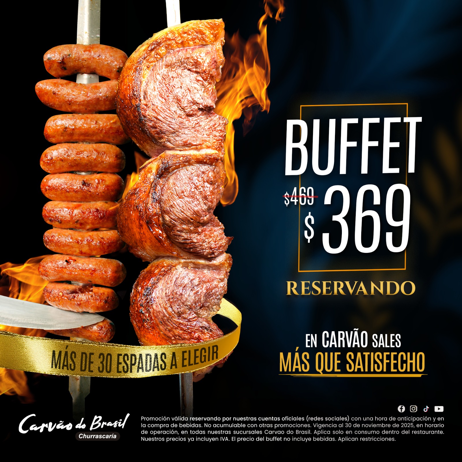 Promociones en restaurantes buffet